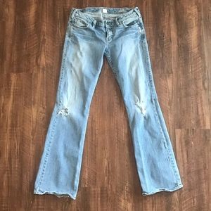 Silver jeans